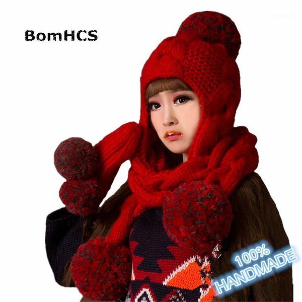 beanies bomhcs red beanie with scarf + gloves (2pcs suit) cute women winter warm handmade knit hat caps1
beanies bomhcs red beanie with scarf + gloves (2pcs suit) cute women winter warm handmade knit hat caps1