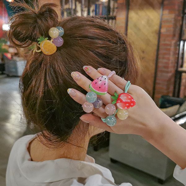cartoon fruit women girls elastic hair rubber bands hair ties scrunchies holder accessories, Golden;silver
cartoon fruit women girls elastic hair rubber bands hair ties scrunchies holder accessories, Golden;silver