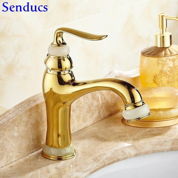 senducs gold jade stone bathroom basin faucet european style bathroom gold basin faucet cold mixer tap1
senducs gold jade stone bathroom basin faucet european style bathroom gold basin faucet cold mixer tap1