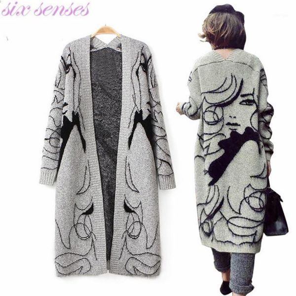 wholesale- beauty abstract paintings women long sweaters v-neck casual sweater cardigans 2016 autumn female open stitch knitwear sl08961, White;black
wholesale- beauty abstract paintings women long sweaters v-neck casual sweater cardigans 2016 autumn female open stitch knitwear sl08961, White;black