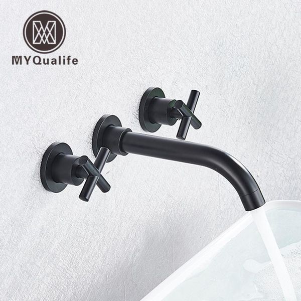 basin faucet in-wall installation black / brushed gold bathroom double handle wall-mounted bathroom faucet rotating sink
basin faucet in-wall installation black / brushed gold bathroom double handle wall-mounted bathroom faucet rotating sink