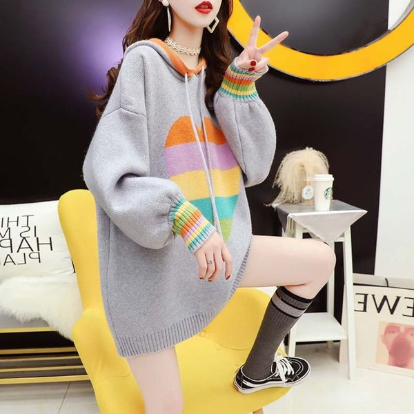 лесной свитер пуловер женщины теряют и ленивый ветер пуловера sweatercoat sweater2020 новых осенние носить свитер с капюшоном пальто студент, White;black
лесной свитер пуловер женщины теряют и ленивый ветер пуловера sweatercoat sweater2020 новых осенние носить свитер с капюшоном пальто студент, White;black