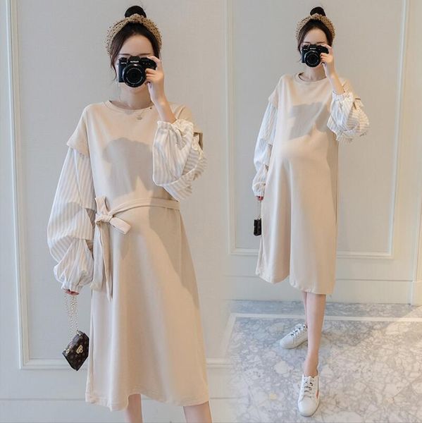 spring autumn maternity dresses casual long pregnancy clothes for pregnant women plus size fashion loose maternity clothing 2022, White
spring autumn maternity dresses casual long pregnancy clothes for pregnant women plus size fashion loose maternity clothing 2022, White