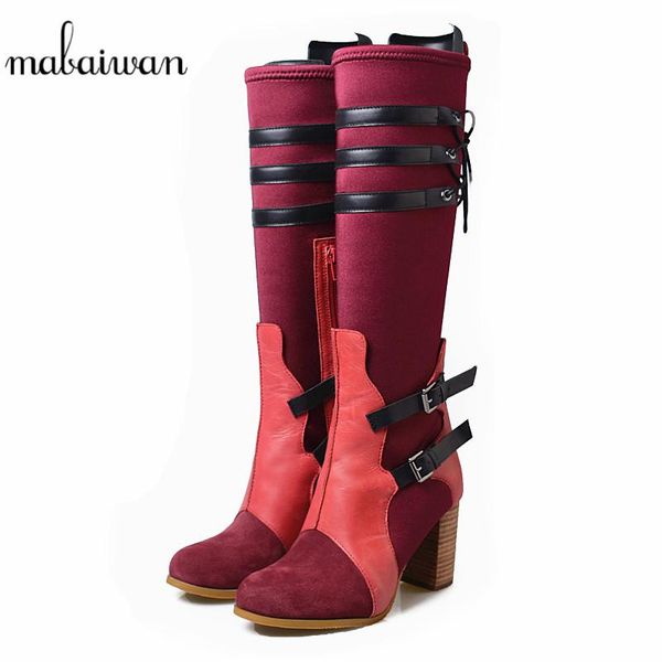 mabaiwan 2020 fashion knee high winter stretch fabric short boots women thick high heel shoes woman's buckle comfortable pumps, Black
mabaiwan 2020 fashion knee high winter stretch fabric short boots women thick high heel shoes woman's buckle comfortable pumps, Black