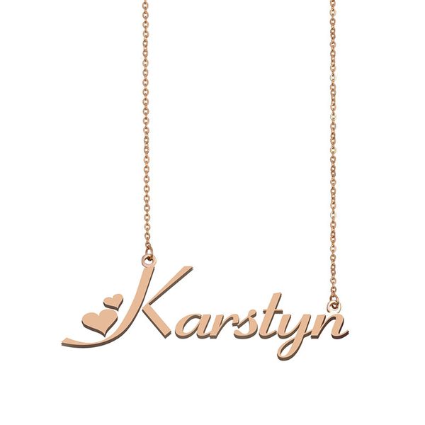 karstyn name necklaces pendant custom personalized for women girls children friends mothers gifts 18k gold plated stainless steel, Silver
karstyn name necklaces pendant custom personalized for women girls children friends mothers gifts 18k gold plated stainless steel, Silver