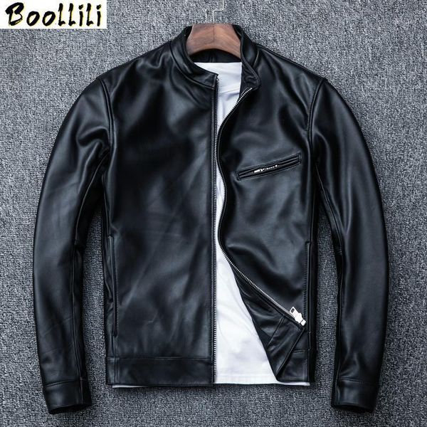boollili genuine leather jacket men spring autumn sheepskin coat plus size leather coats men clothes veste cuir homme1, Black
boollili genuine leather jacket men spring autumn sheepskin coat plus size leather coats men clothes veste cuir homme1, Black