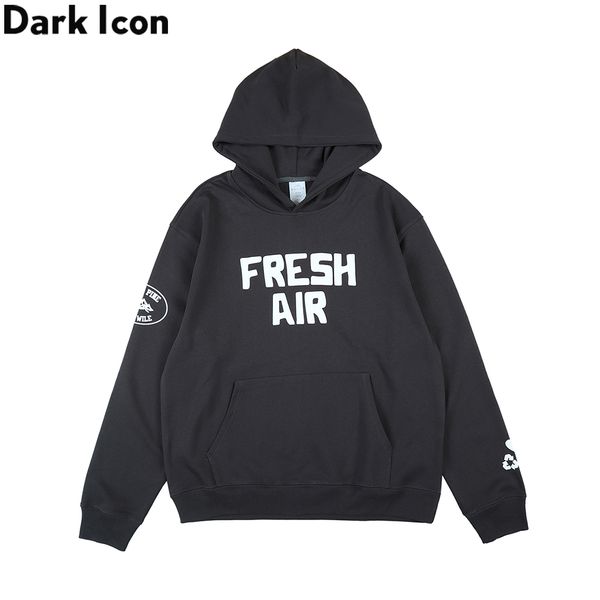 dark icon printing terry material men's hoodies new arrivals street fashion hooded man, Black
dark icon printing terry material men's hoodies new arrivals street fashion hooded man, Black