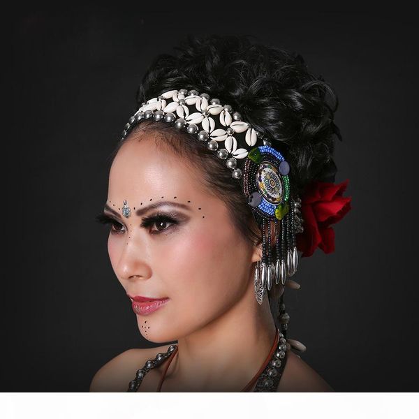 2018 ats tribal belly dance accessories women headpieces dance headbands bellydance tassel gypsy tribal headband, Black;red
2018 ats tribal belly dance accessories women headpieces dance headbands bellydance tassel gypsy tribal headband, Black;red