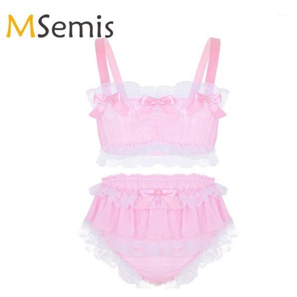 2pcs mens sissy lingerie male underwear sissy panties ruffled lace sheer chiffon gay crop with skirted petticoated panties1, Red;black
2pcs mens sissy lingerie male underwear sissy panties ruffled lace sheer chiffon gay crop with skirted petticoated panties1, Red;black