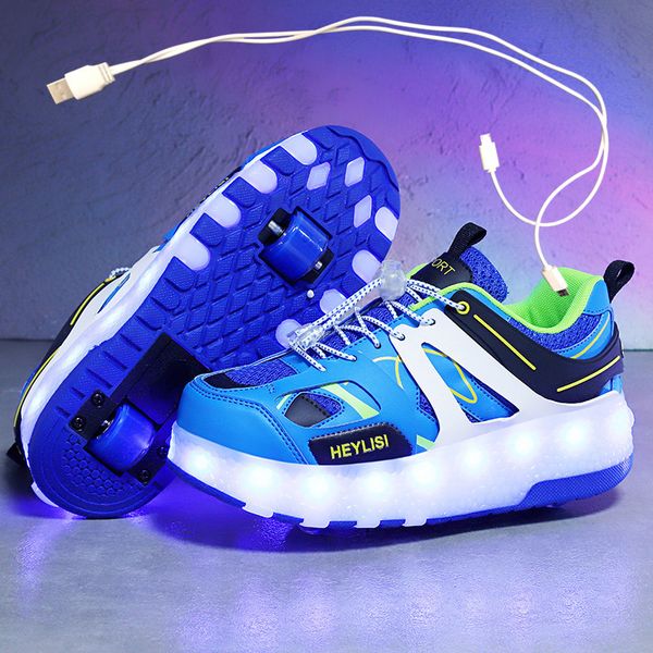 children one two wheels luminous glowing sneakers gold pink light roller skate kids led shoes boys girls usb charging, Black;red
children one two wheels luminous glowing sneakers gold pink light roller skate kids led shoes boys girls usb charging, Black;red
