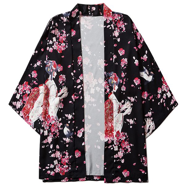 2021 new aelfric eden harajuku japanese jacket men summer cartoon geisha print loose japan streetwear front open coat kimono d8s8, Black;brown
2021 new aelfric eden harajuku japanese jacket men summer cartoon geisha print loose japan streetwear front open coat kimono d8s8, Black;brown