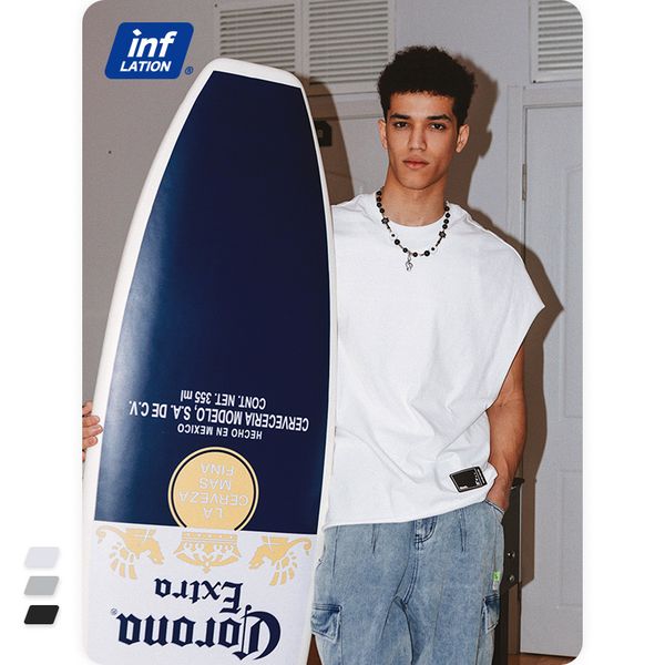 inf men's clothing - new products in spring and summer 2021, simple and casual, solid color shoulder, loose and versatile vest for men, Gray
inf men's clothing - new products in spring and summer 2021, simple and casual, solid color shoulder, loose and versatile vest for men, Gray