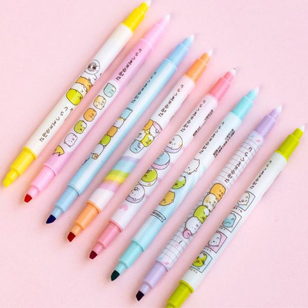 8pcs creative new high capacity 8 colors erasable highlighter hand account marker pen drawing pen marcador child gift office h wmtyni, Black;red
8pcs creative new high capacity 8 colors erasable highlighter hand account marker pen drawing pen marcador child gift office h wmtyni, Black;red