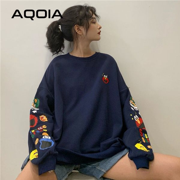 autumn harajuku oversize cartoon printing women thin sweatshirt loose o neck women hoodies sweatshirt plus size female pullovers 201030, Black
autumn harajuku oversize cartoon printing women thin sweatshirt loose o neck women hoodies sweatshirt plus size female pullovers 201030, Black