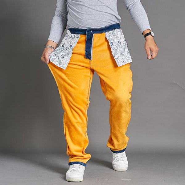 2020 winter new casual men's warm loose fit jeans business thicken denim trousers fleece stretch pants brand blue jeans,1284
2020 winter new casual men's warm loose fit jeans business thicken denim trousers fleece stretch pants brand blue jeans,1284