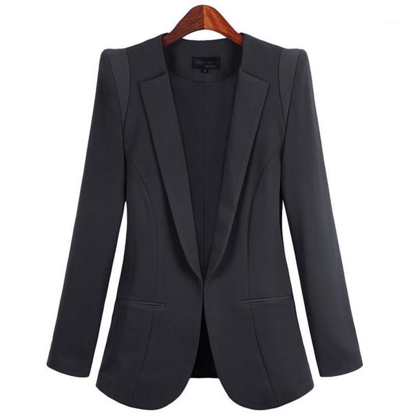blazer feminino temperament plus size 5xl spring jackets women blazers work coats small suit jacket candy colors suit c31251, White;black
blazer feminino temperament plus size 5xl spring jackets women blazers work coats small suit jacket candy colors suit c31251, White;black