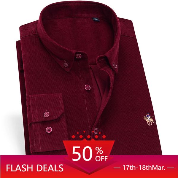 men's classic flannel corduroy cotton fashion casual long sleeve shirt slim personalized shirt embroidery brand men's shirt 1021, White;black
men's classic flannel corduroy cotton fashion casual long sleeve shirt slim personalized shirt embroidery brand men's shirt 1021, White;black