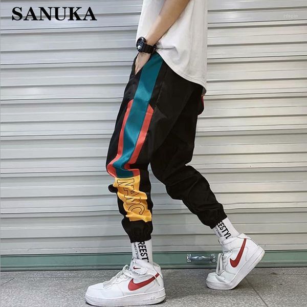 men's pants hip hop streetwear men's splice joggers fashion men casual cargo pant trousers high street elastic waist harem men1, Black
men's pants hip hop streetwear men's splice joggers fashion men casual cargo pant trousers high street elastic waist harem men1, Black