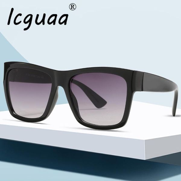 sunglasses vintage oversize square classic black frame gradient eyewear women men driver eye glasses female, White;black
sunglasses vintage oversize square classic black frame gradient eyewear women men driver eye glasses female, White;black