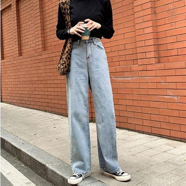 woman jeans high waist clothes wide leg denim clothing blue streetwear vintage quality 2020 fall fashion harajuku straight pants
woman jeans high waist clothes wide leg denim clothing blue streetwear vintage quality 2020 fall fashion harajuku straight pants