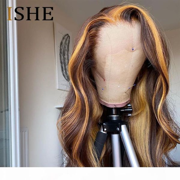 honey blonde with highlight wig t part lace front human hair wigs body wave brazilian remy hair bleached knots for black women, Black;brown
honey blonde with highlight wig t part lace front human hair wigs body wave brazilian remy hair bleached knots for black women, Black;brown