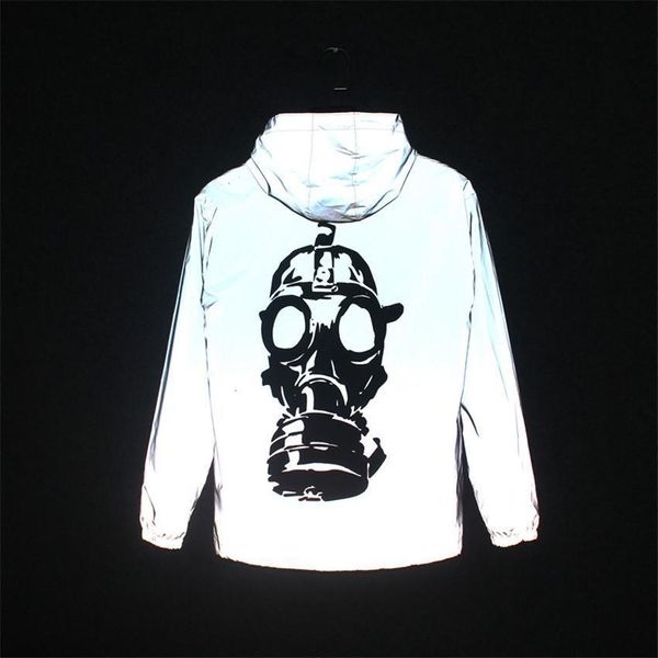 2020 men reflective jacket casual windbreaker hooded fluorescent clothing skull printed fashion street men women lovers coat, Black;brown
2020 men reflective jacket casual windbreaker hooded fluorescent clothing skull printed fashion street men women lovers coat, Black;brown