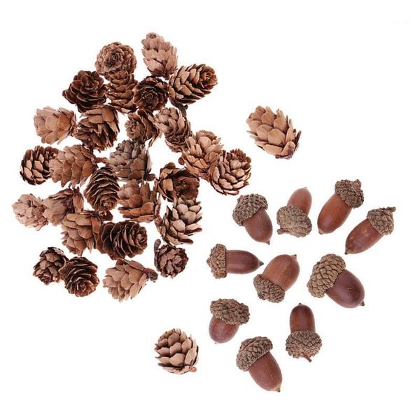 christmas decorations 40pcs dried pine cones acorns floral art craft diy home party decor1
christmas decorations 40pcs dried pine cones acorns floral art craft diy home party decor1