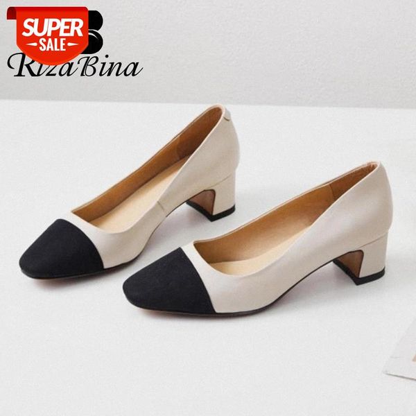rizabina women high heel shoes real leather square heel women pumps fashion office ladies shoes footwear size 34-39 #kg26
rizabina women high heel shoes real leather square heel women pumps fashion office ladies shoes footwear size 34-39 #kg26