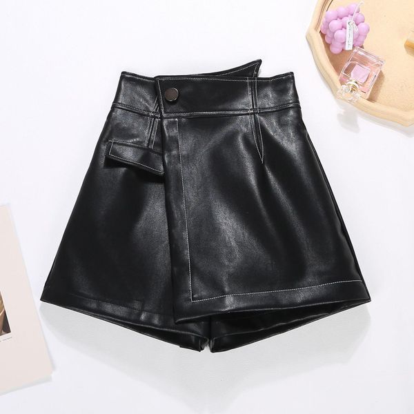 2020 new pu leather shorts women shorts all match sashes wide leg short ladies leather shorts autumn winter h wmtmpu
2020 new pu leather shorts women shorts all match sashes wide leg short ladies leather shorts autumn winter h wmtmpu