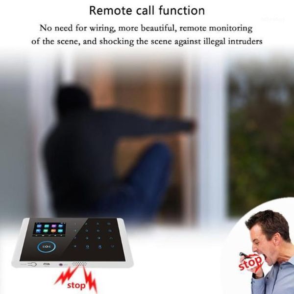 alarm systems cs108 switchable wireless home security wifi gsm gprs system app remote control arm disarm door/window sensor1
alarm systems cs108 switchable wireless home security wifi gsm gprs system app remote control arm disarm door/window sensor1