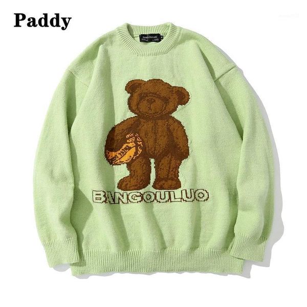 men's sweaters fashion casual simple bear sweater autumn and winter men's loose comfortable men1, White;black
men's sweaters fashion casual simple bear sweater autumn and winter men's loose comfortable men1, White;black