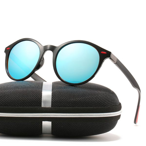 2020 women polarized sunglasses colorful film round glasses for men tr classic sun glasses, White;black
2020 women polarized sunglasses colorful film round glasses for men tr classic sun glasses, White;black