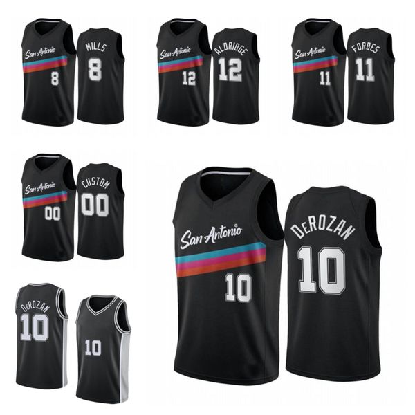 men 10 derozan 8 mills lamarcus aldridge 20 ginobili 21 sanantonio black city fiesta colors 2020-21 jersey, Black;red
men 10 derozan 8 mills lamarcus aldridge 20 ginobili 21 sanantonio black city fiesta colors 2020-21 jersey, Black;red