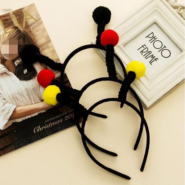 kids adults bee ant antennae headband black yellow ball headwear birthday party hair halloween christmas1, Slivery;white
kids adults bee ant antennae headband black yellow ball headwear birthday party hair halloween christmas1, Slivery;white