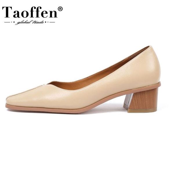 taoffen genuine leather patchwork pumps spring shallow shoes woman office work party classics pumps footwear size 34-39, Black
taoffen genuine leather patchwork pumps spring shallow shoes woman office work party classics pumps footwear size 34-39, Black