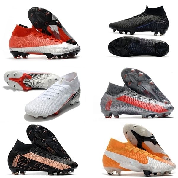 2020 latest mercurial superfly vii 7 elite 360 fg soccer shoes cr7 se flash neymar mens chaussure de foot football boots high ankle cleats
2020 latest mercurial superfly vii 7 elite 360 fg soccer shoes cr7 se flash neymar mens chaussure de foot football boots high ankle cleats