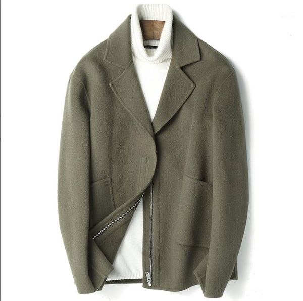 boollili 100%wool coat short spring autumn double-sided jacket men coat and jacket man overcoat abrigo hombre1, Black
boollili 100%wool coat short spring autumn double-sided jacket men coat and jacket man overcoat abrigo hombre1, Black