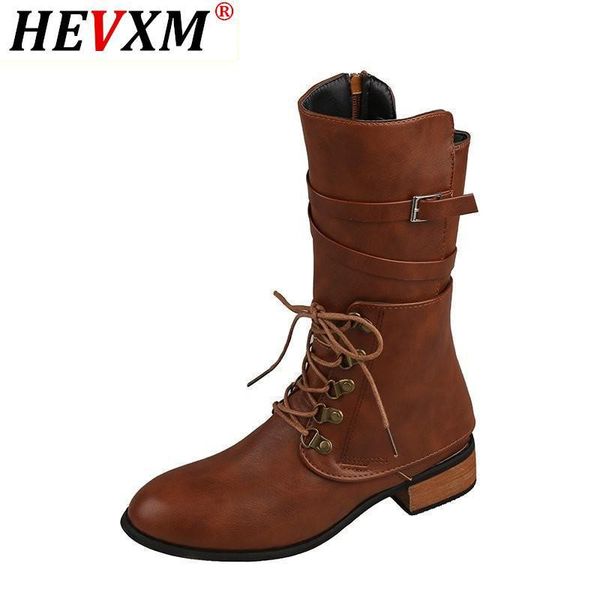 boots winter snow women shoes ladies western square heel rivets lace up rome middle tube knight 35-43, Black
boots winter snow women shoes ladies western square heel rivets lace up rome middle tube knight 35-43, Black