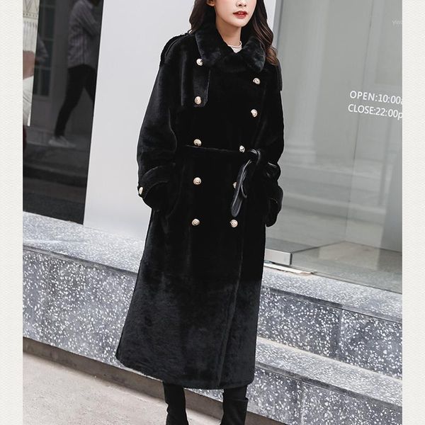 women coat long natural sheepskin and fur outwear 2020 winter fashion merino sheep fur windbreaker warm and thick1, Black
women coat long natural sheepskin and fur outwear 2020 winter fashion merino sheep fur windbreaker warm and thick1, Black