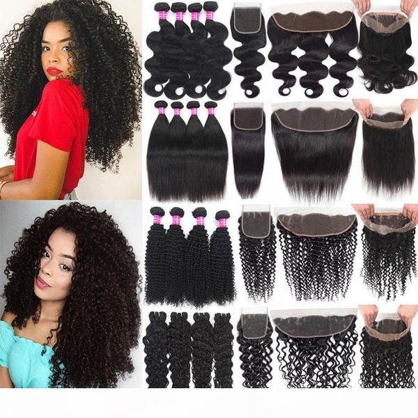 brazilian human hair wefts with closure 13x4 ear to ear lace frontal closure with bundles deep wave virgin hair with 360 lace frontal, Black
brazilian human hair wefts with closure 13x4 ear to ear lace frontal closure with bundles deep wave virgin hair with 360 lace frontal, Black