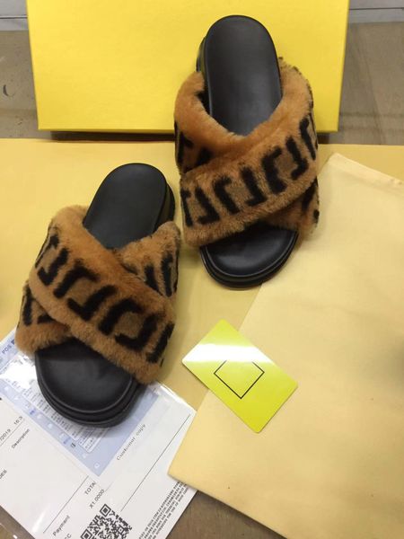 letter color matching wool slippers women's spring and summer woolen shoes with thick soles and cross bottoms, Black
letter color matching wool slippers women's spring and summer woolen shoes with thick soles and cross bottoms, Black