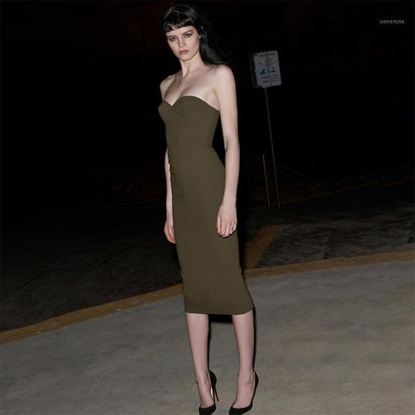 adyce 2020 new summer women green sleeveless bodycon bandage dress strapless club celebrity runway party dresses vestidos1, Black;gray
adyce 2020 new summer women green sleeveless bodycon bandage dress strapless club celebrity runway party dresses vestidos1, Black;gray