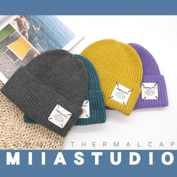 beanie/skull caps 2021 korean autumn winter sewing leather label letter wool hat men and women fashion thickened warm knitted couple, Blue;gray
beanie/skull caps 2021 korean autumn winter sewing leather label letter wool hat men and women fashion thickened warm knitted couple, Blue;gray