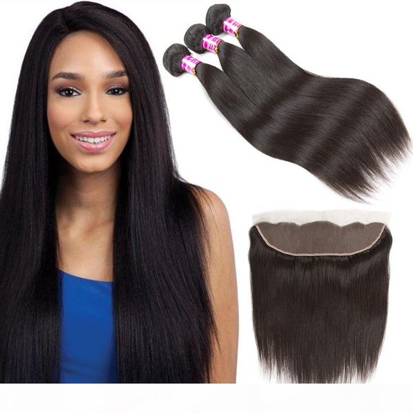 10a brazilian virgin human hair bundles with frontal straight human hair weaves extensions peruvian indian remy hair, Black;brown
10a brazilian virgin human hair bundles with frontal straight human hair weaves extensions peruvian indian remy hair, Black;brown