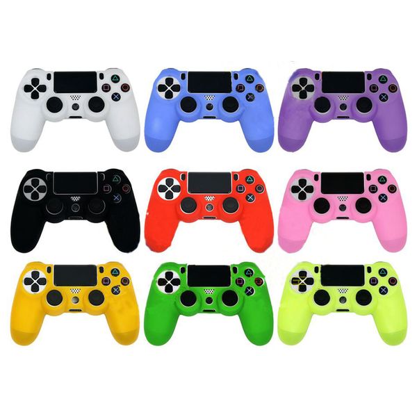 new soft silicone case for ps4/slim controller flexible gel rubber skin case cover for sony playstation 4 game controller accessory
new soft silicone case for ps4/slim controller flexible gel rubber skin case cover for sony playstation 4 game controller accessory