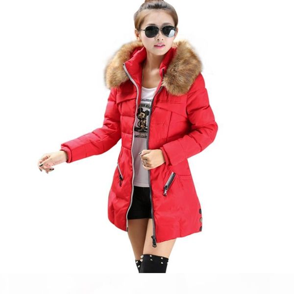 winter thicken parkas coat warm long women parka big fur hooded parkas women winter coat slim padded jacket, Black
winter thicken parkas coat warm long women parka big fur hooded parkas women winter coat slim padded jacket, Black