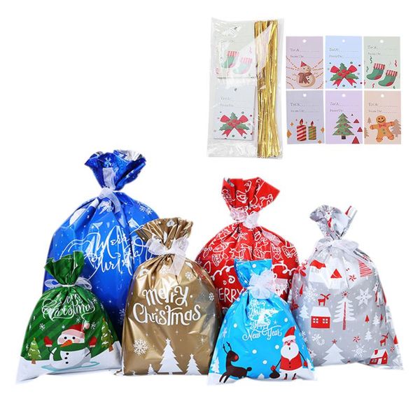 christmas decorations 30pcs gift bag wrapping bags holiday treats packaging with ribbons candy supplies
christmas decorations 30pcs gift bag wrapping bags holiday treats packaging with ribbons candy supplies
