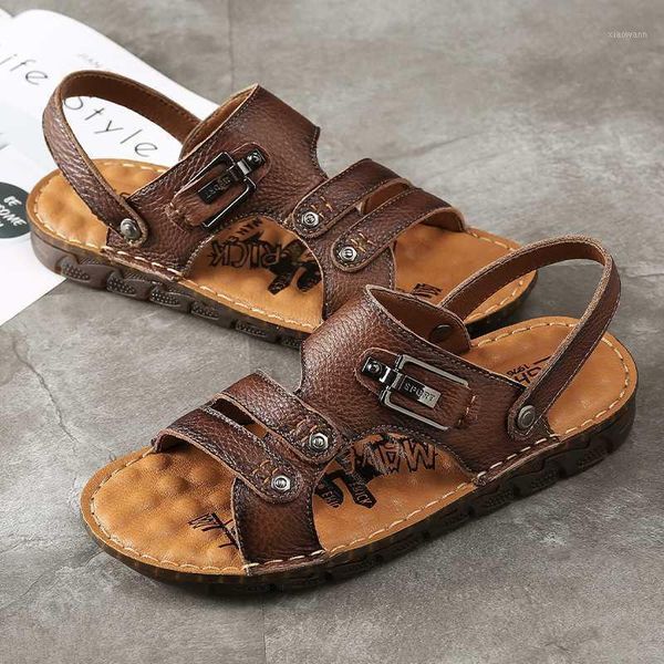 cimim genuine leather comfortable outdoor beach slippers 2020 new comfortable casual shoes summer fashion sandals men1, Black
cimim genuine leather comfortable outdoor beach slippers 2020 new comfortable casual shoes summer fashion sandals men1, Black