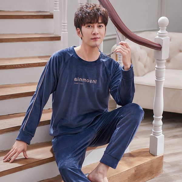 thick oversize men's pajamas suits 2pcs autumn winter homewear coral veet keep warm noble leisure long-sleeves, Black;brown
thick oversize men's pajamas suits 2pcs autumn winter homewear coral veet keep warm noble leisure long-sleeves, Black;brown