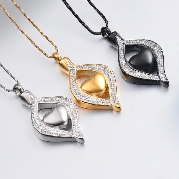 pendant necklaces crystal teardrop heart cremation urn memorial necklace for women stainless steel ashes holder keepsake jewelry, Silver
pendant necklaces crystal teardrop heart cremation urn memorial necklace for women stainless steel ashes holder keepsake jewelry, Silver
